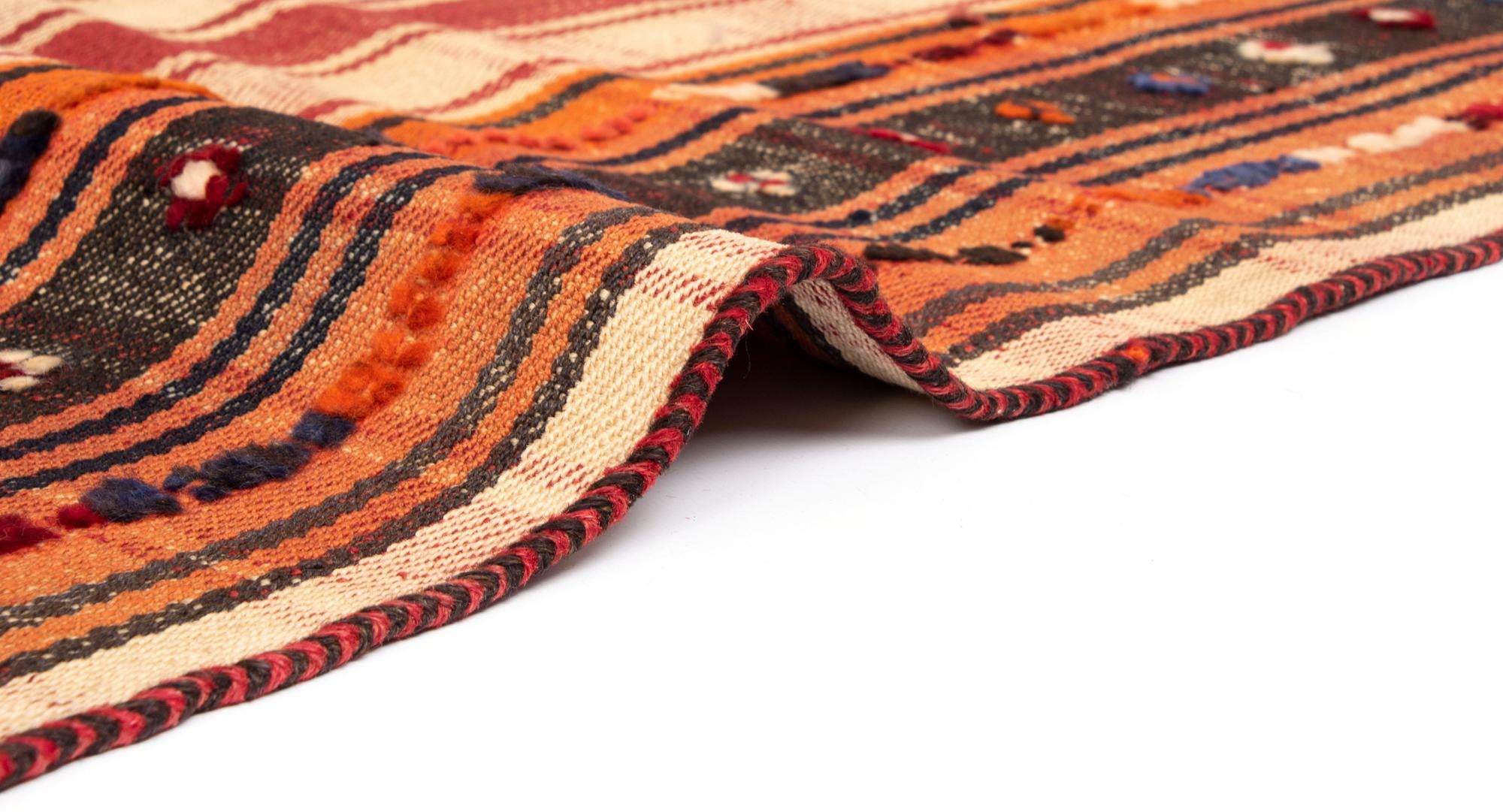 4' 11 x 7' Jajim Wool Rug