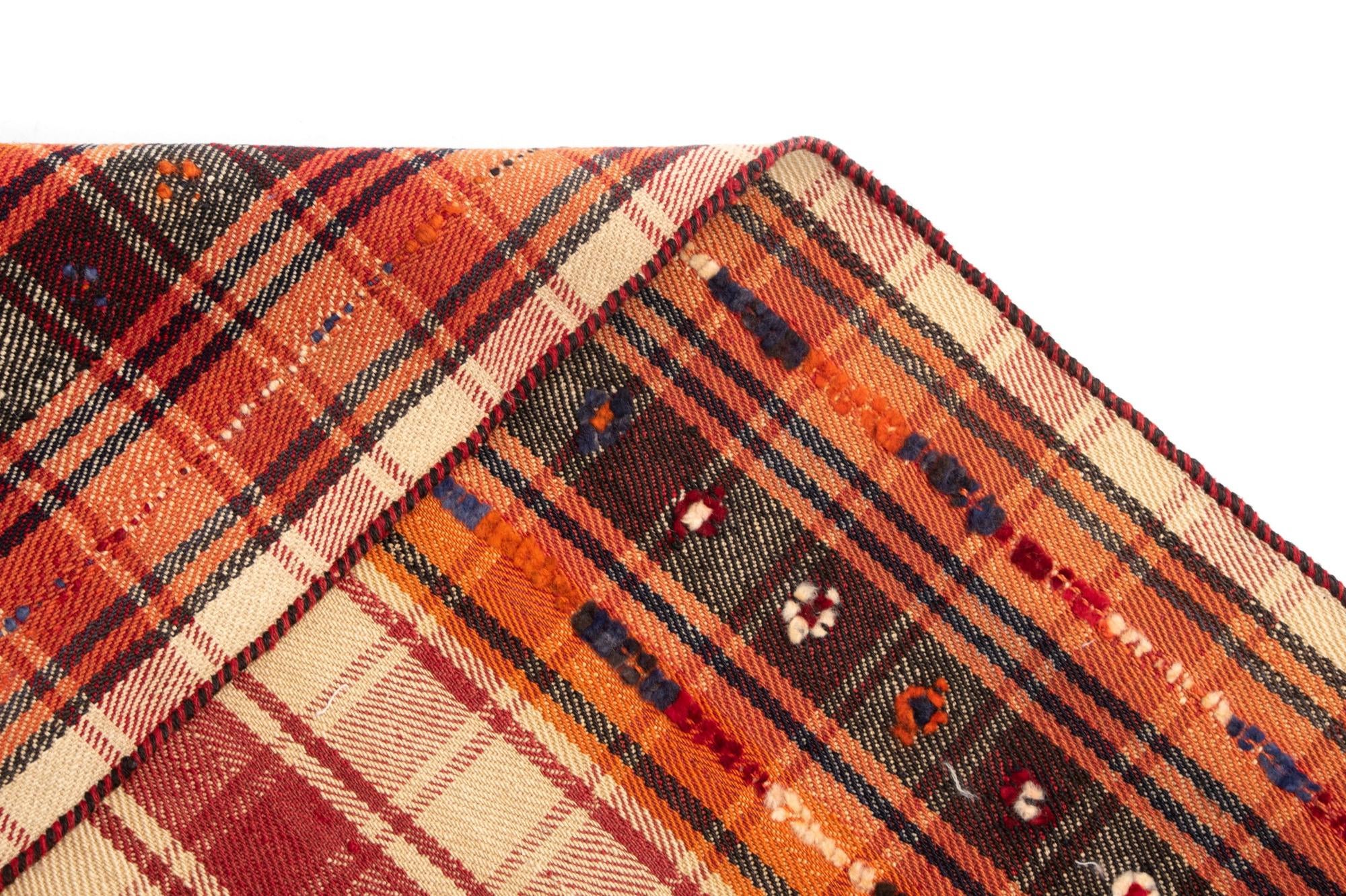 4' 11 x 7' Jajim Wool Rug