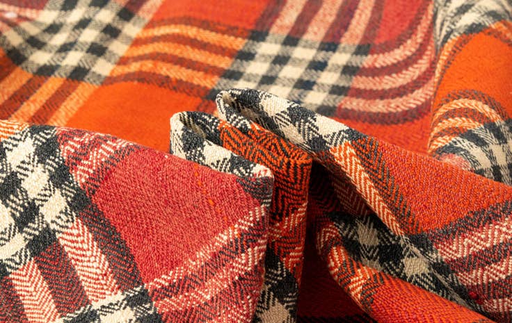 Detail image of 5' 1 x 7' 1 Jajim Wool Rug