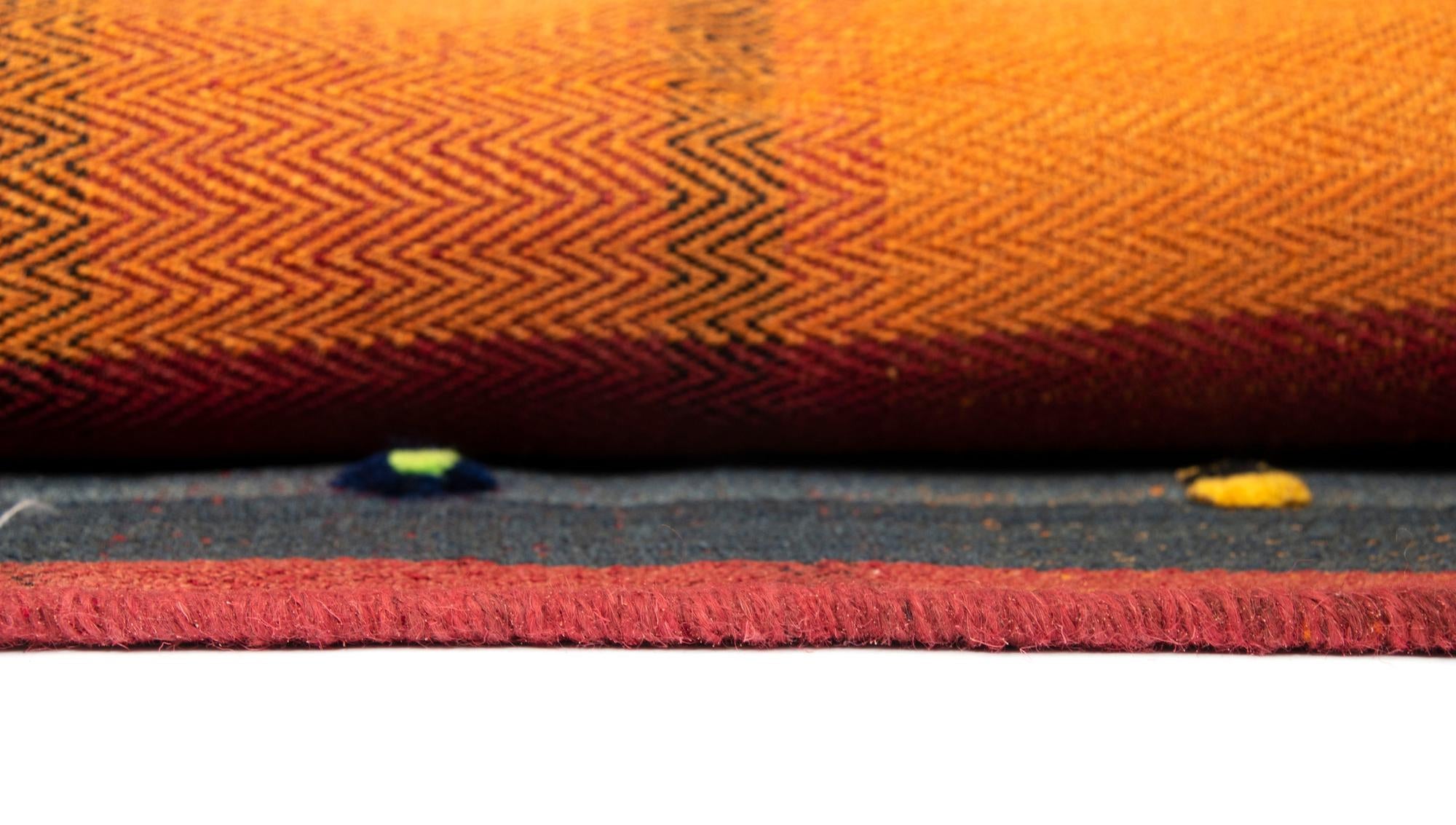 5' 1 x 7' 6 Jajim Wool Rug