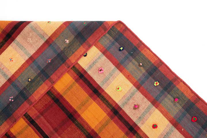 5' 1 x 7' 6 Jajim Wool Rug