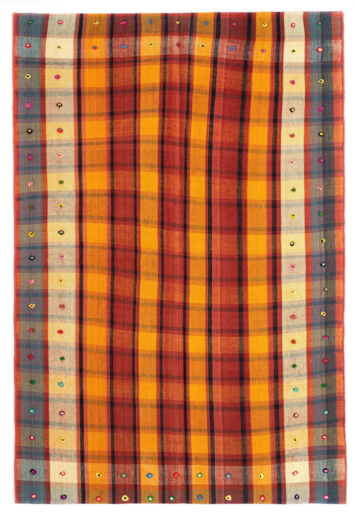 5' 1 x 7' 6 Jajim Wool Rug