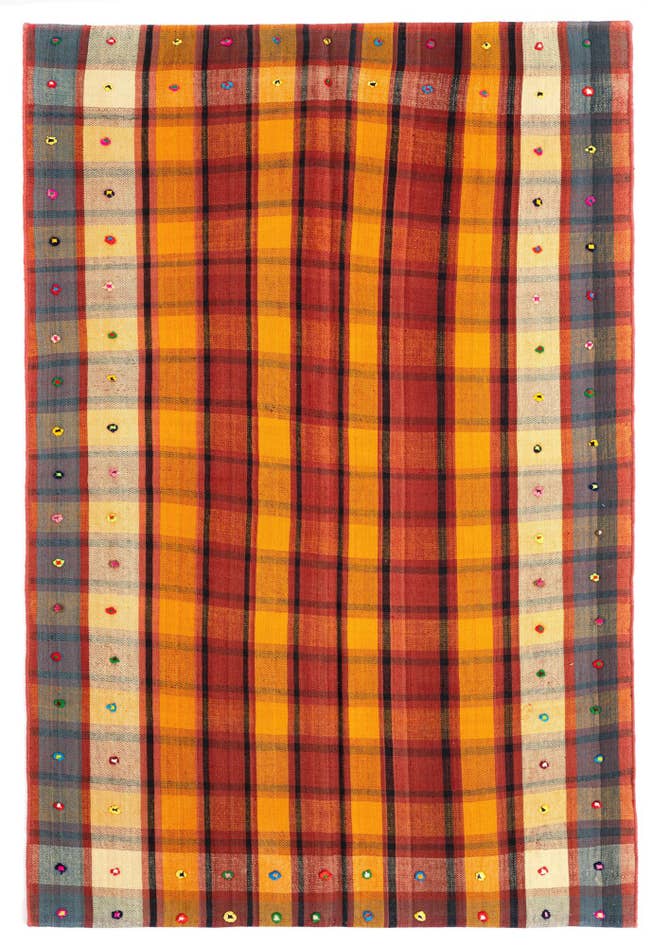 Detail image of 5' 1 x 7' 6 Jajim Wool Rug