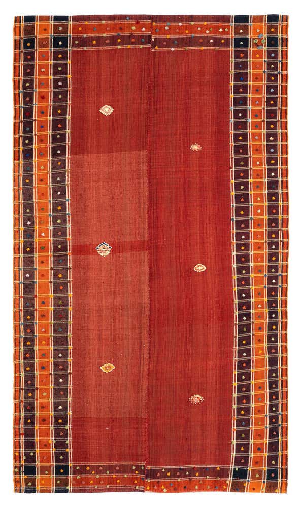 4' 10 x 8' 8 Jajim Wool Rug