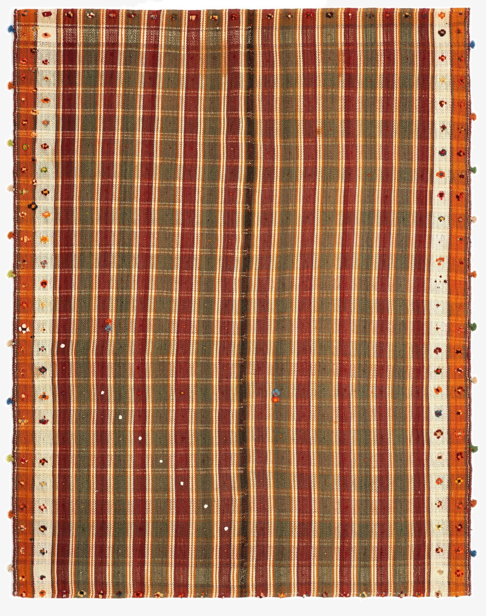 4' 9 x 6' 3 Jajim Wool Rug