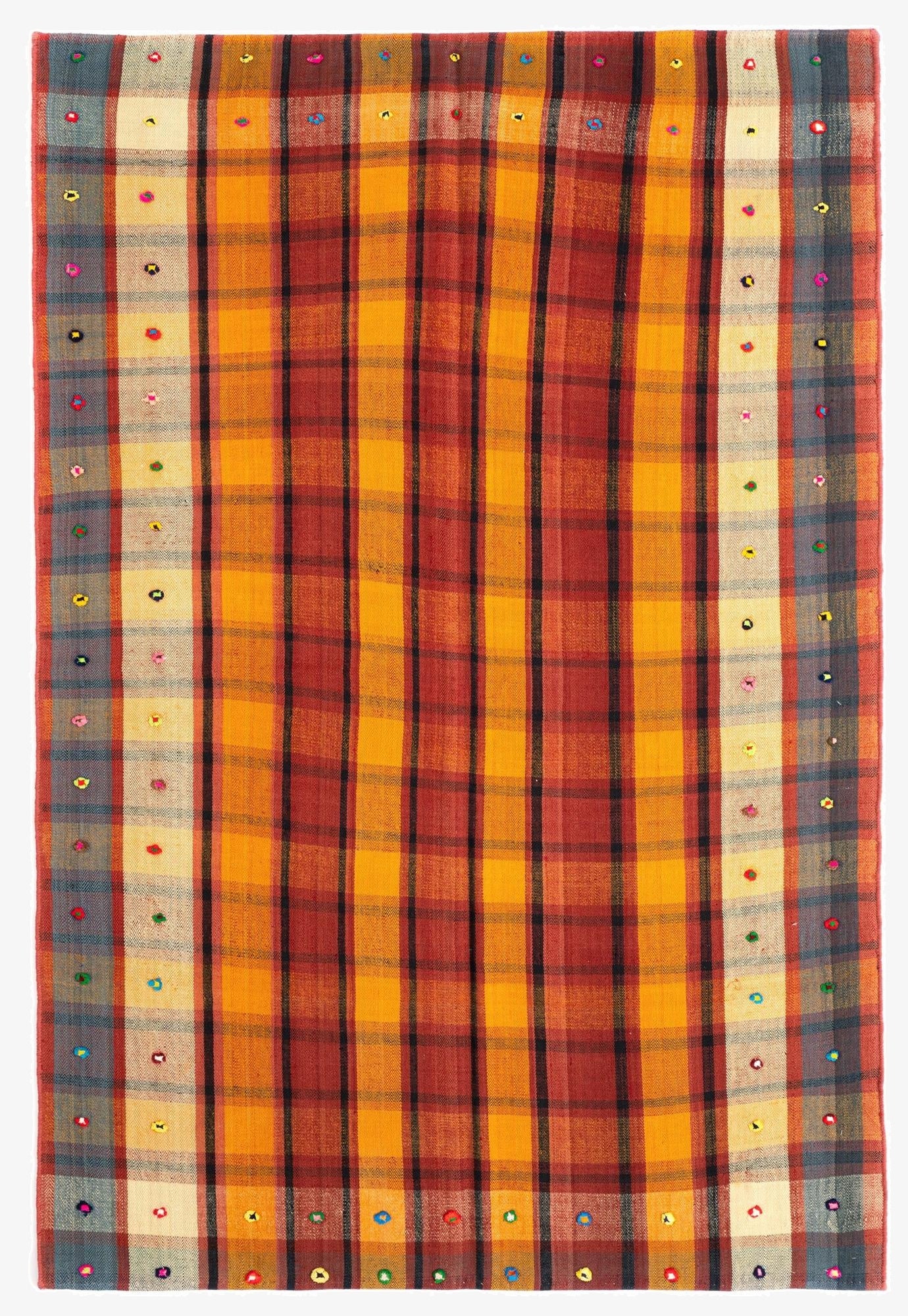 5' 1 x 7' 6 Jajim Wool Rug