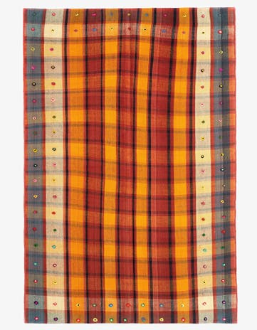 5' 1 x 7' 6 Jajim Wool Rug