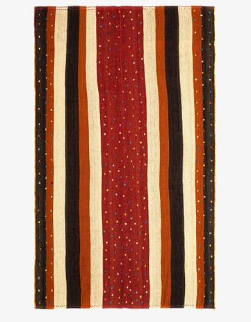 4' 7 x 7' 11 Jajim Wool Rug