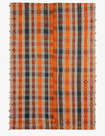 4' 9 x 7' Jajim Wool Rug