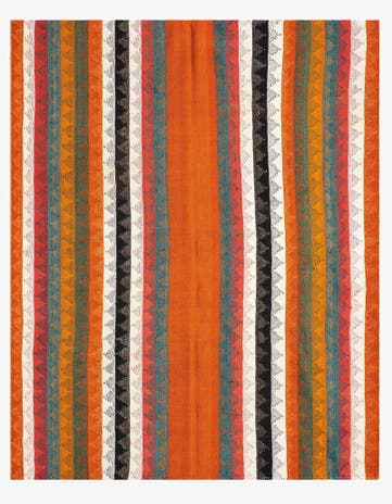 4' 10 x 6' Jajim Wool Rug