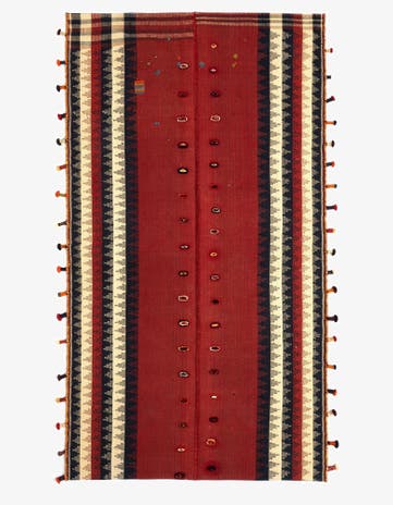 4' 4 x 7' 9 Jajim Wool Rug