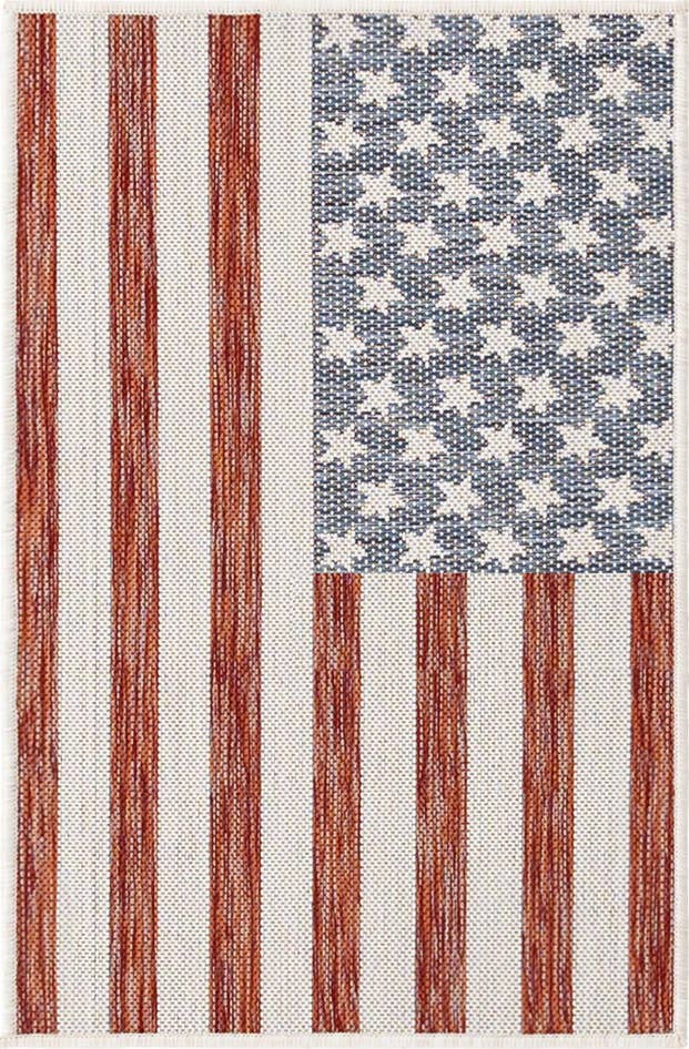 Detail image of 2' x 3' Easy-Clean Jill Zarin Indoor / Outdoor Rug