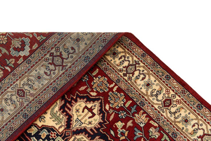 Detail image of 4' 3 x 7' Hand Knotted Joshaghan Wool Rug