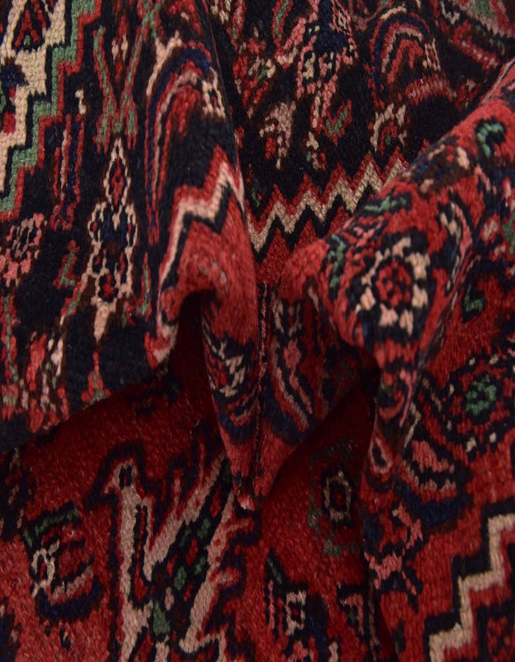 Detail image of 5' 9 x 10' Hand Knotted Joshaghan Persian Wool Rug