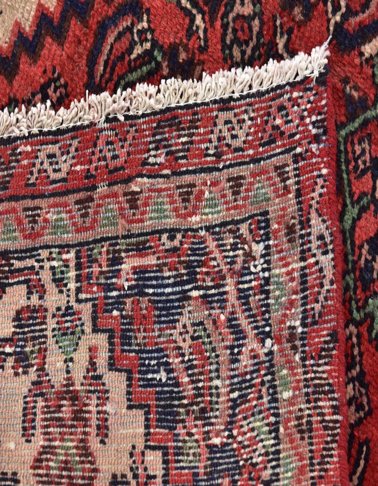 Detail image of 5' 9 x 10' Hand Knotted Joshaghan Persian Wool Rug