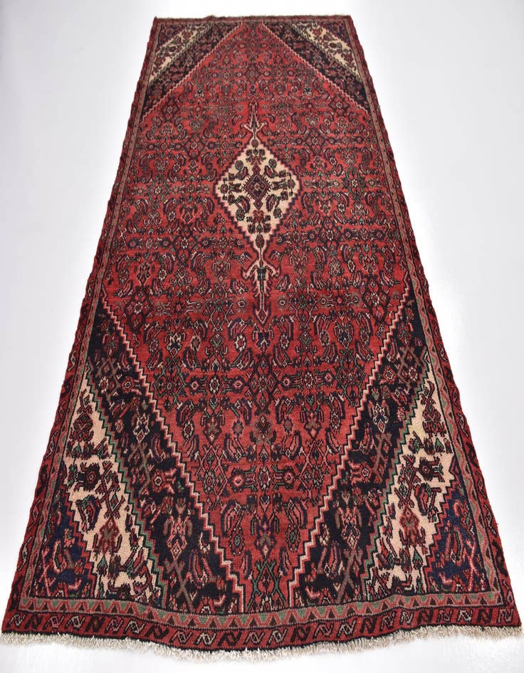 Detail image of 5' 9 x 10' Hand Knotted Joshaghan Persian Wool Rug