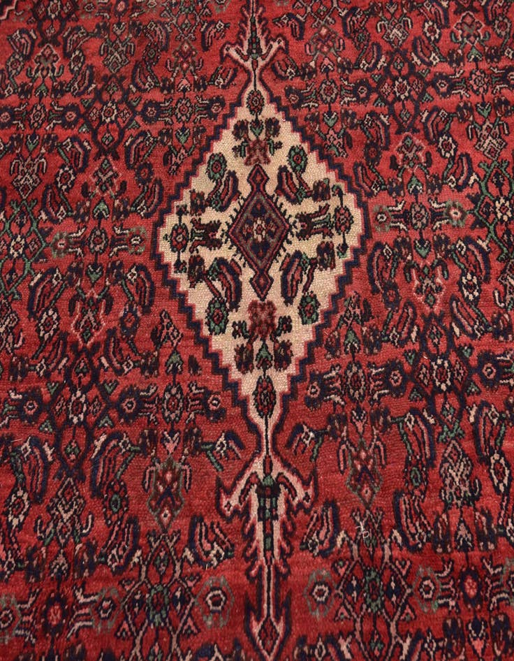 Detail image of 5' 9 x 10' Hand Knotted Joshaghan Persian Wool Rug