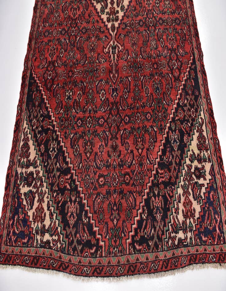 Detail image of 5' 9 x 10' Hand Knotted Joshaghan Persian Wool Rug