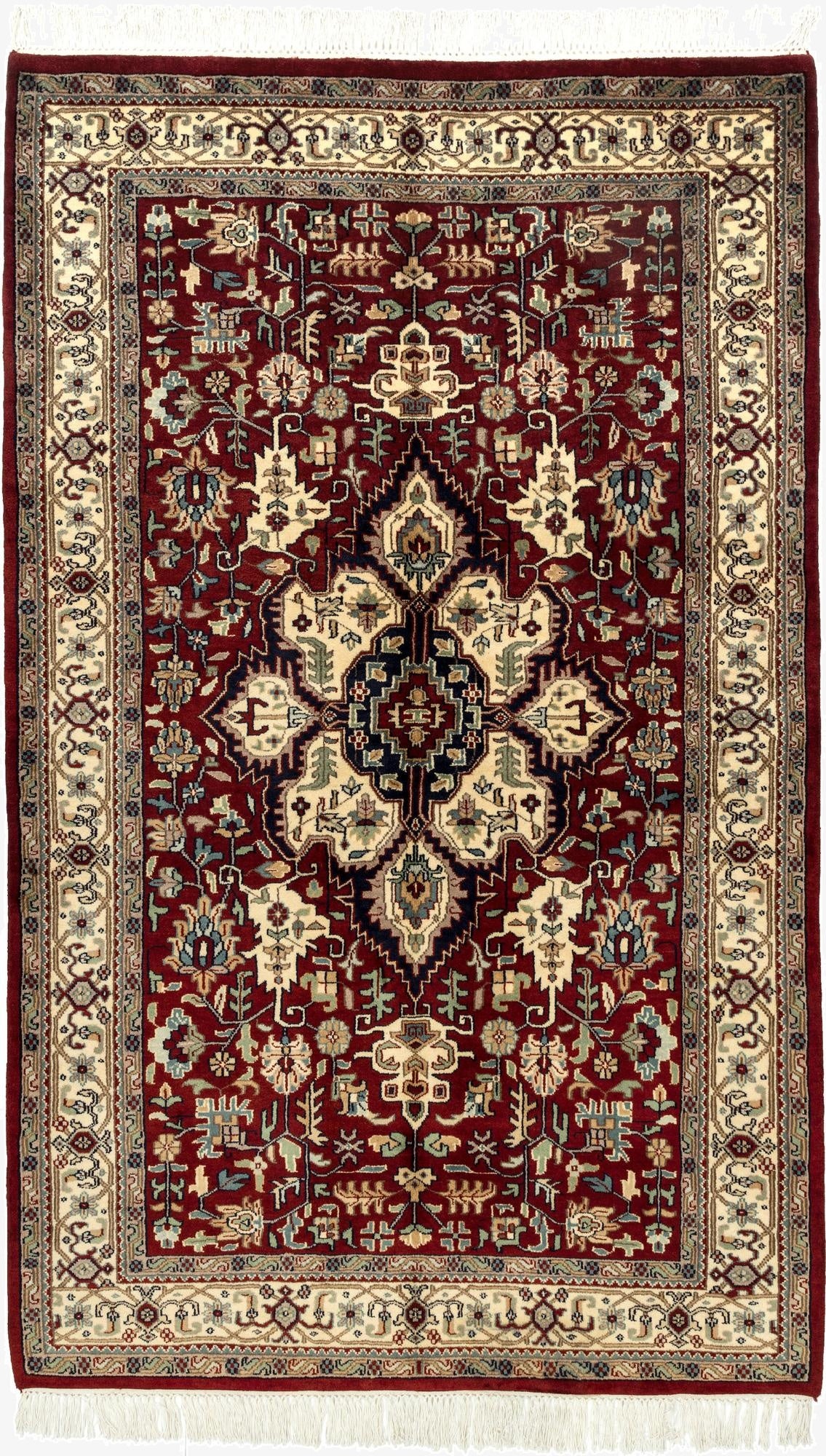 4' 3 x 7'  Hand Knotted Joshaghan Wool Rug