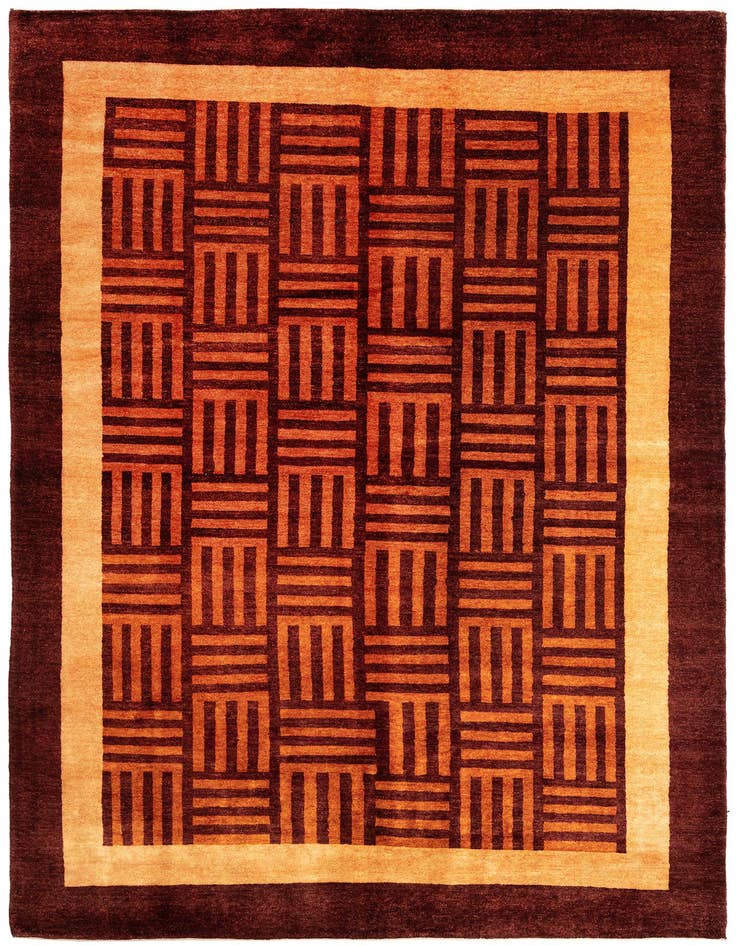 Detail image of 6' 8 x 9' 5 Juma Wool Rug