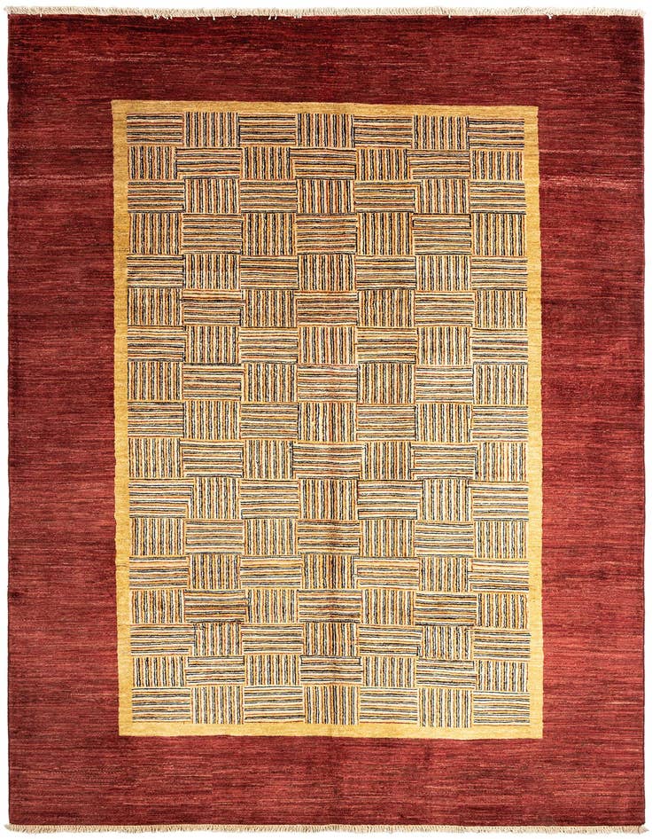 Detail image of 6' 7 x 9' 9 Juma Wool Rug