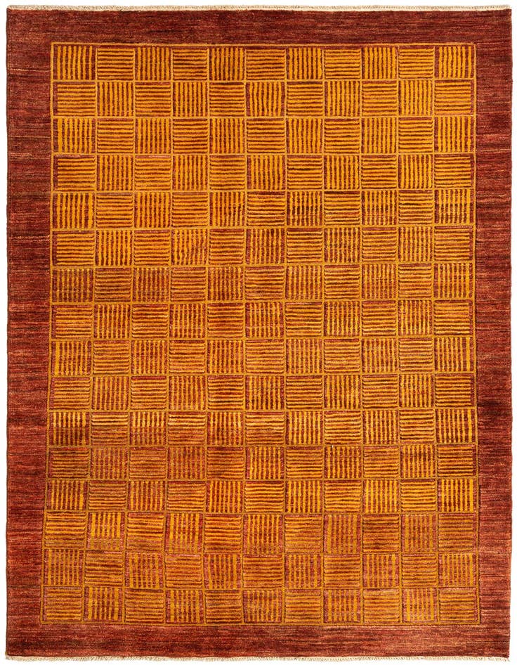 Detail image of 4' 7 x 6' 5 Juma Wool Rug