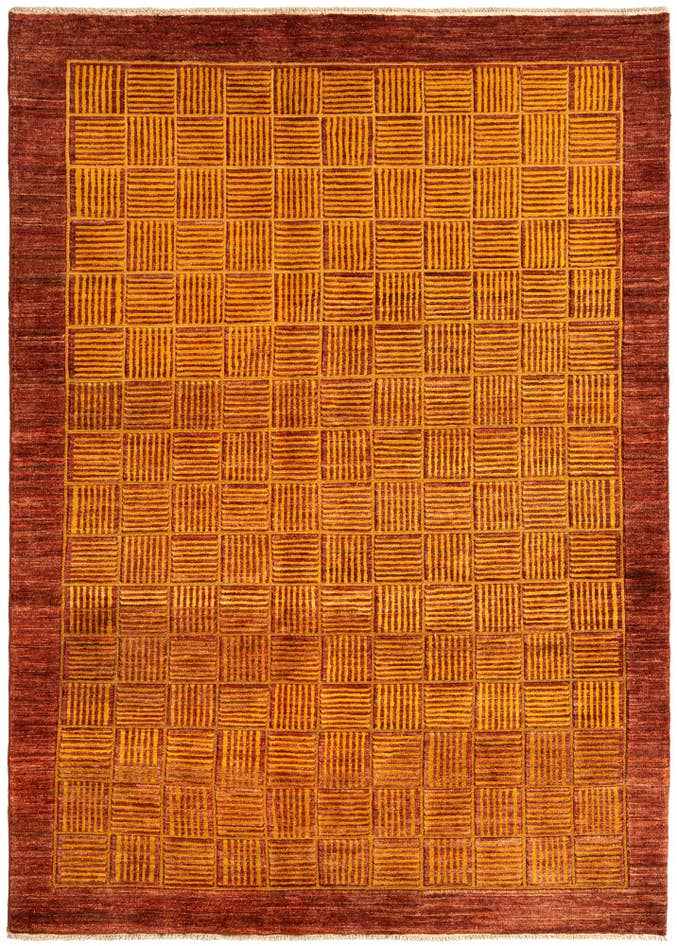Detail image of 4' 7 x 6' 5 Juma Wool Rug