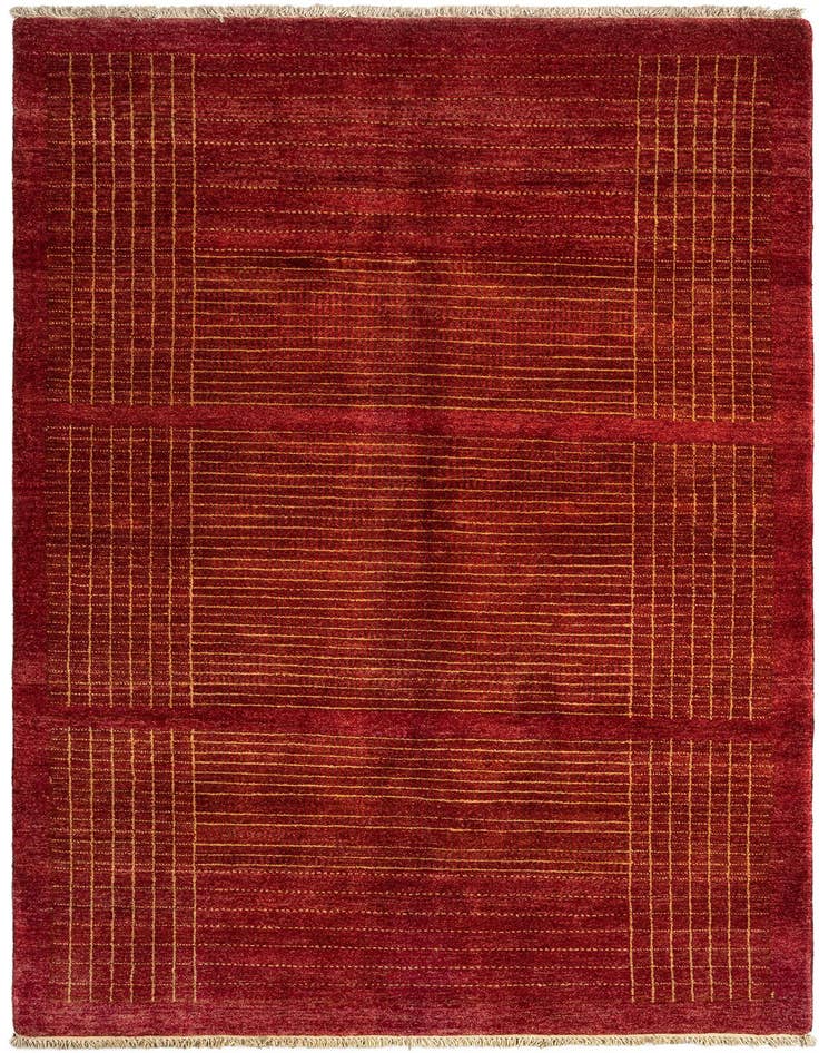 Detail image of 5' 5 x 8' 7 Juma Wool Rug