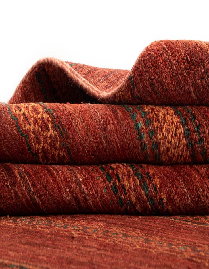 Detail image of 5' 1 x 8' 1 Juma Wool Rug