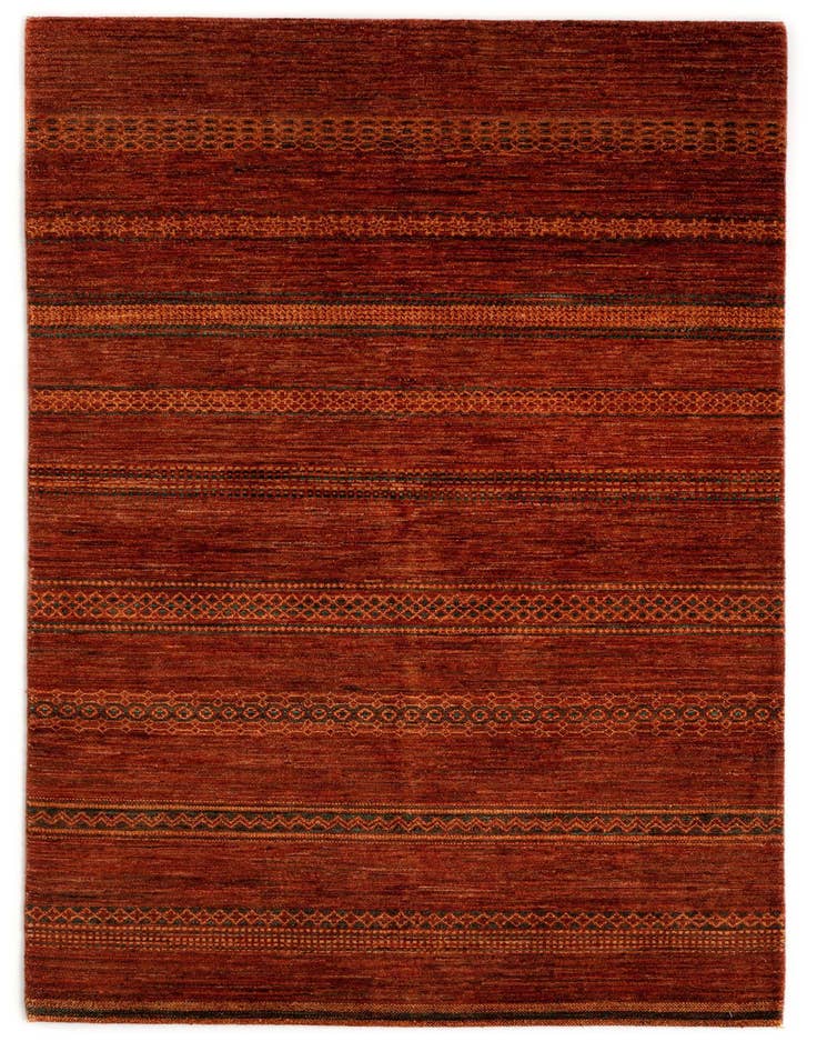 Detail image of 5' 1 x 8' 1 Juma Wool Rug