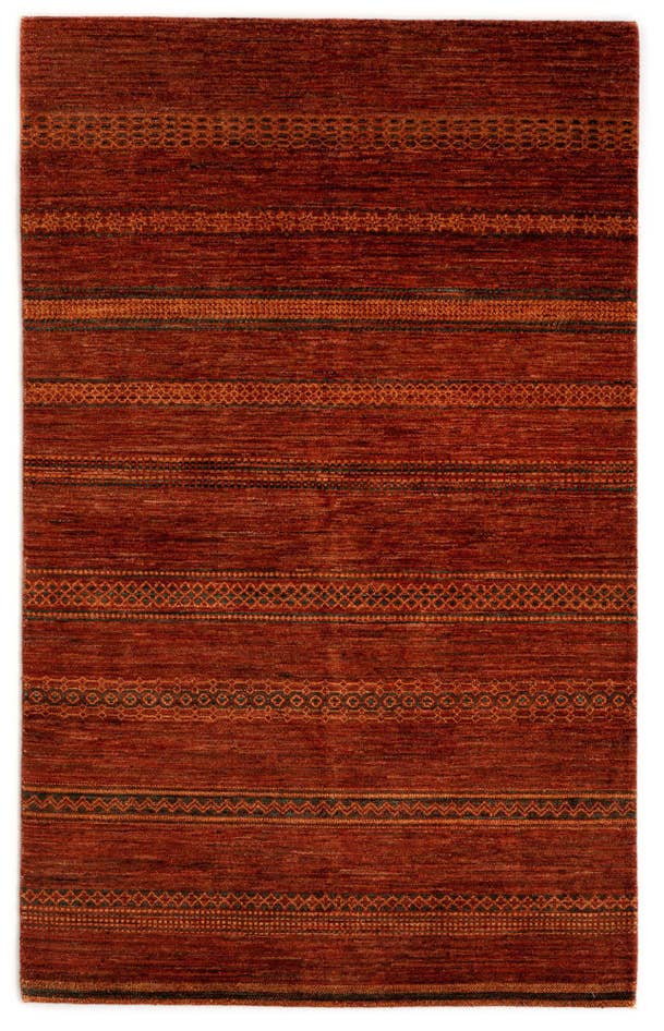Detail image of 5' 1 x 8' 1 Juma Wool Rug