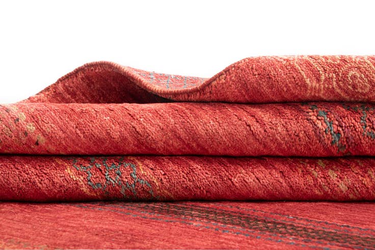 Detail image of 5' 1 x 6' 8 Juma Wool Rug