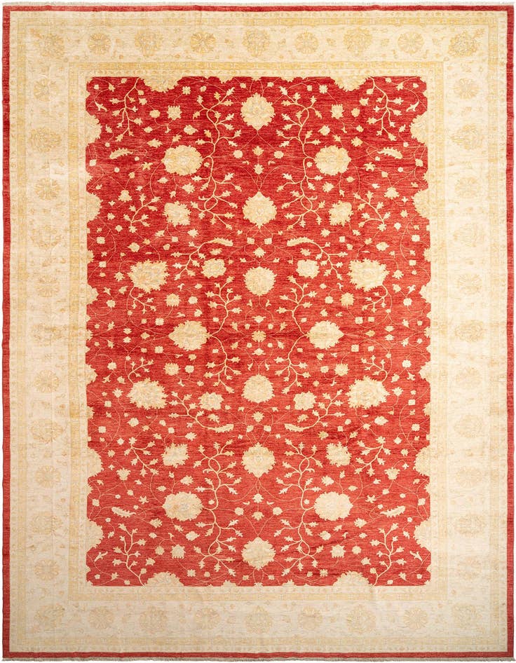 Detail image of 13' 1 x 19' 5 Kaizar Wool Rug
