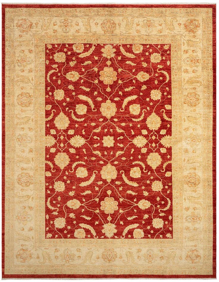 Detail image of 8' 10 x 11' 11 Kaizar Wool Rug
