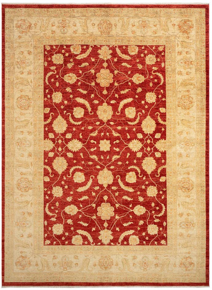 Detail image of 8' 10 x 11' 11 Kaizar Wool Rug