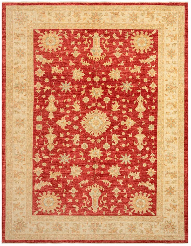 Detail image of 8' 4 x 11' 2 Kaizar Wool Rug
