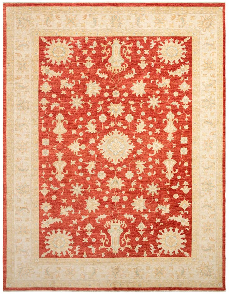 Detail image of 8' 4 x 11' 4 Kaizar Wool Rug