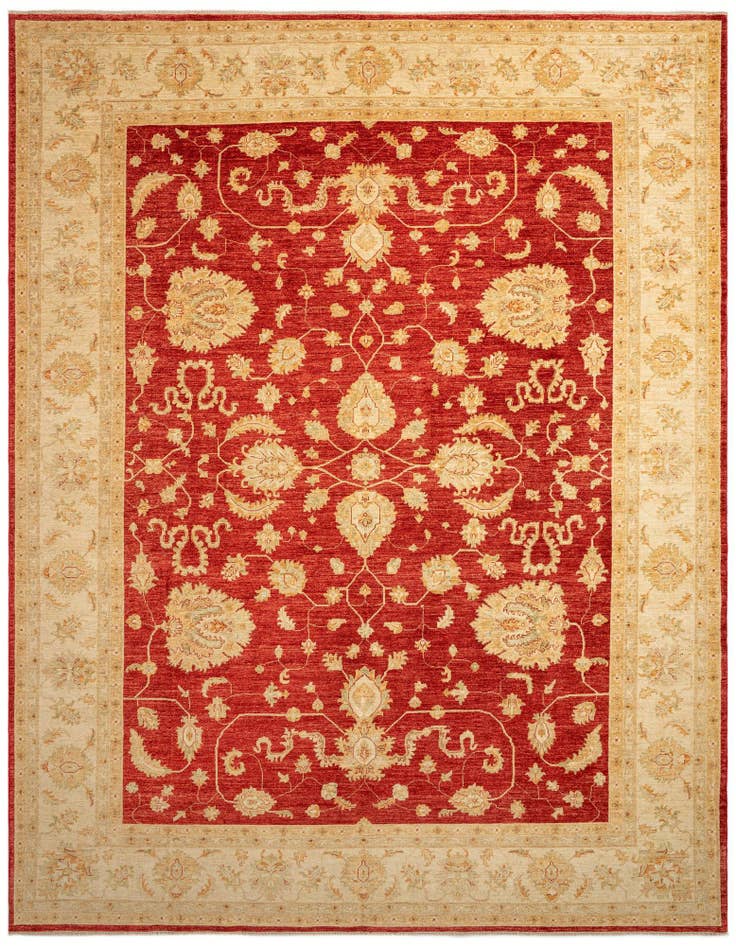 Detail image of 9' 11 x 12' 11 Kaizar Wool Rug