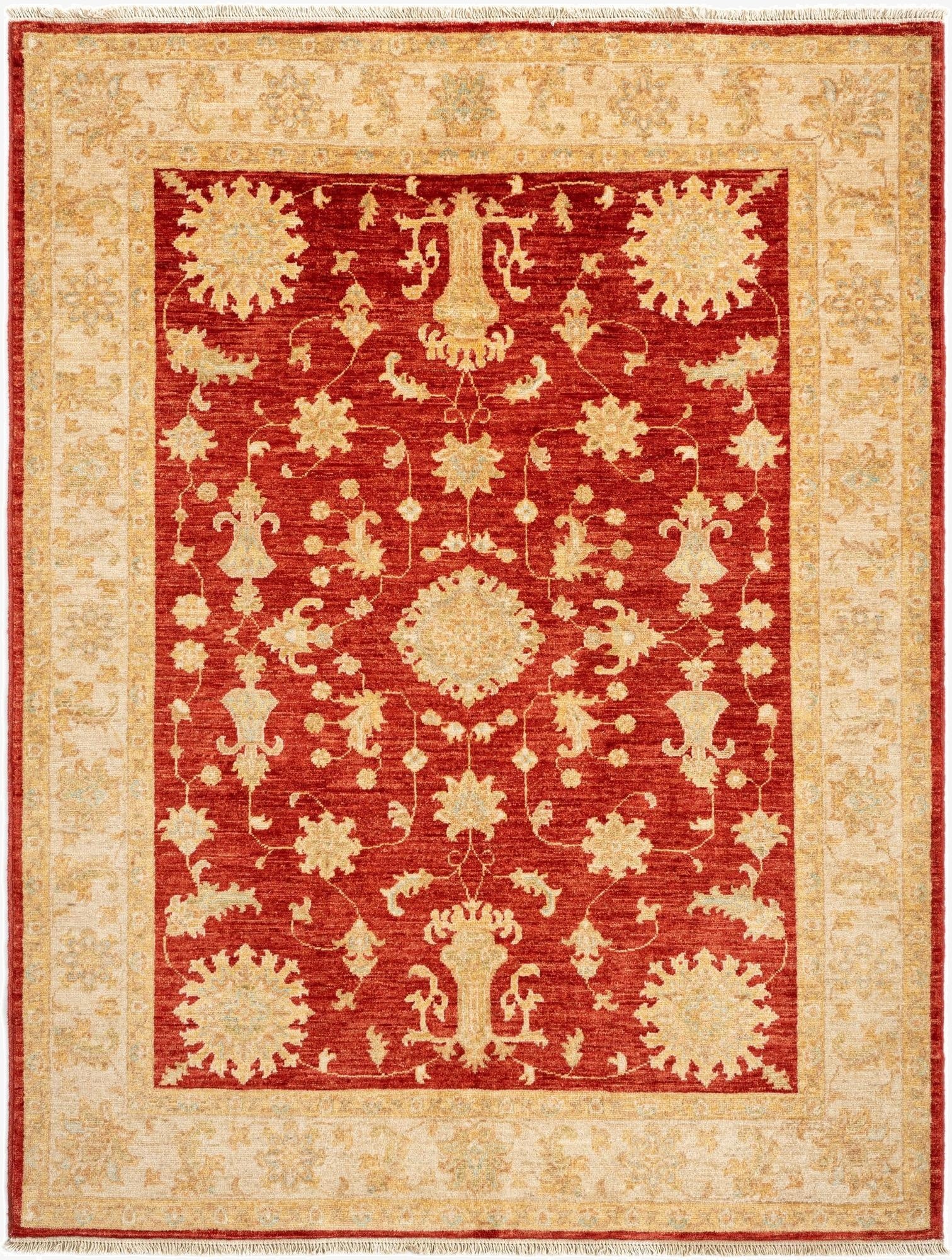 4' 11 x 6' 6 Kaizar Wool Rug