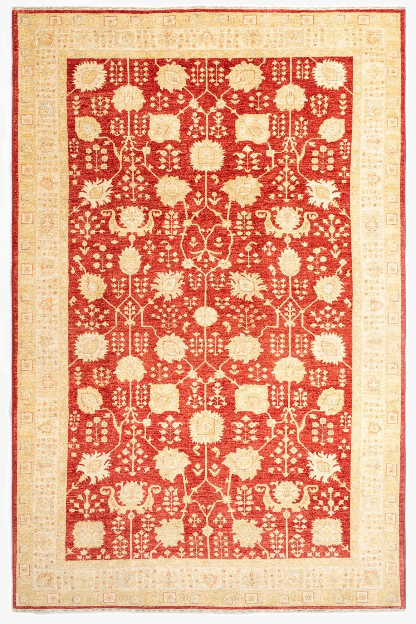 6' 11 x 10' 9 Kaizar Wool Rug