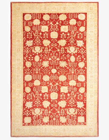 6' 11 x 10' 9 Kaizar Wool Rug