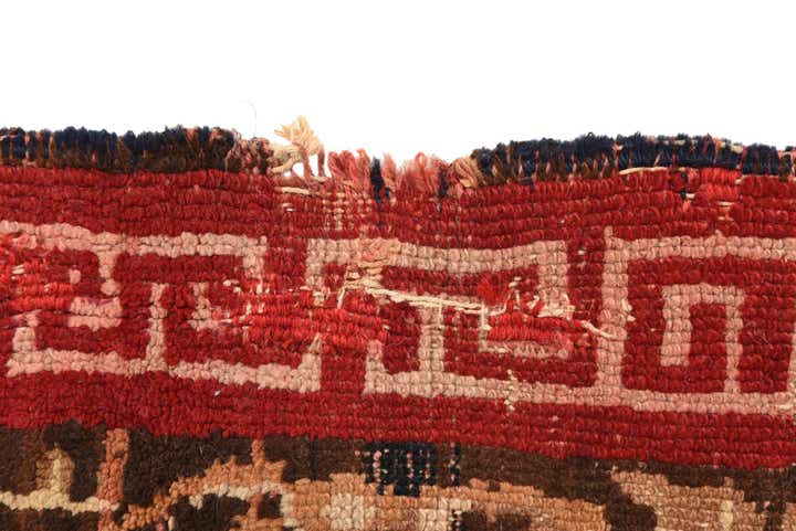 3' 9 x 5' 9 Hand Knotted Karabakh Persian Wool Rug