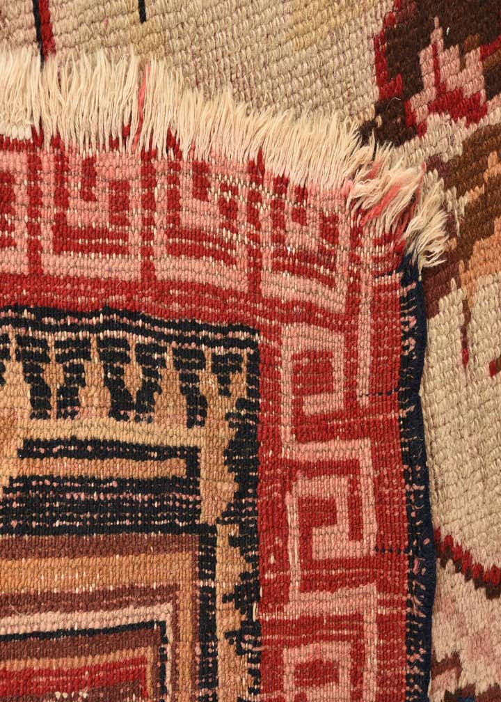 3' 9 x 5' 9 Hand Knotted Karabakh Persian Wool Rug