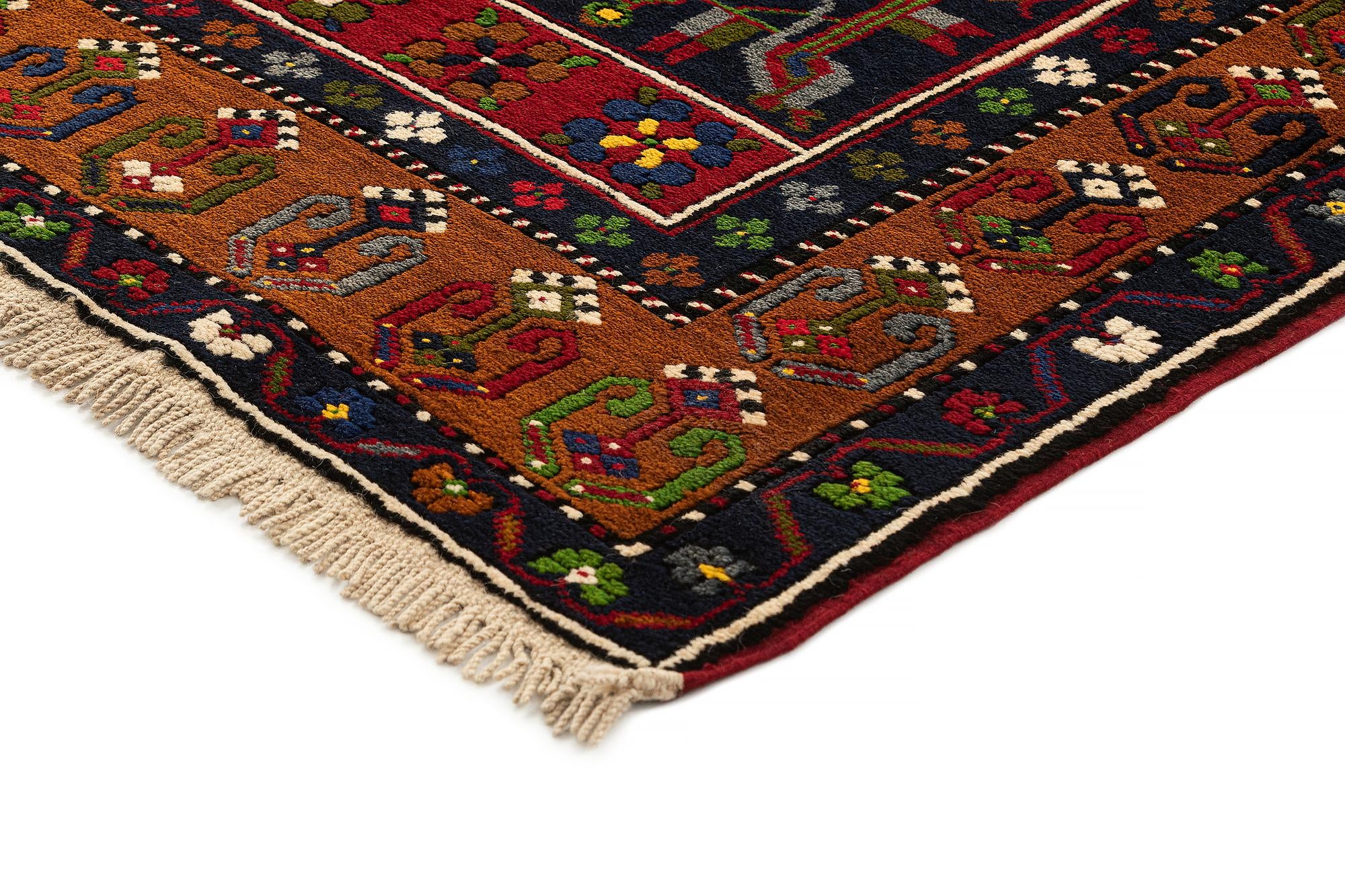 3' 10 x 7' Hand Knotted Kars Wool Rug