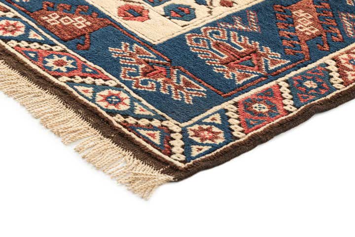 4' 2 x 6' 7 Hand Knotted Kars Wool Rug