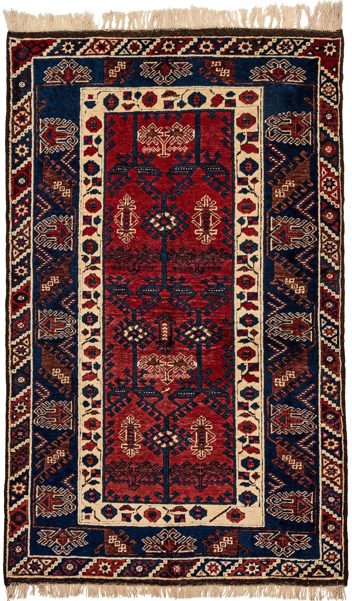 4' 2 x 6' 7 Hand Knotted Kars Wool Rug