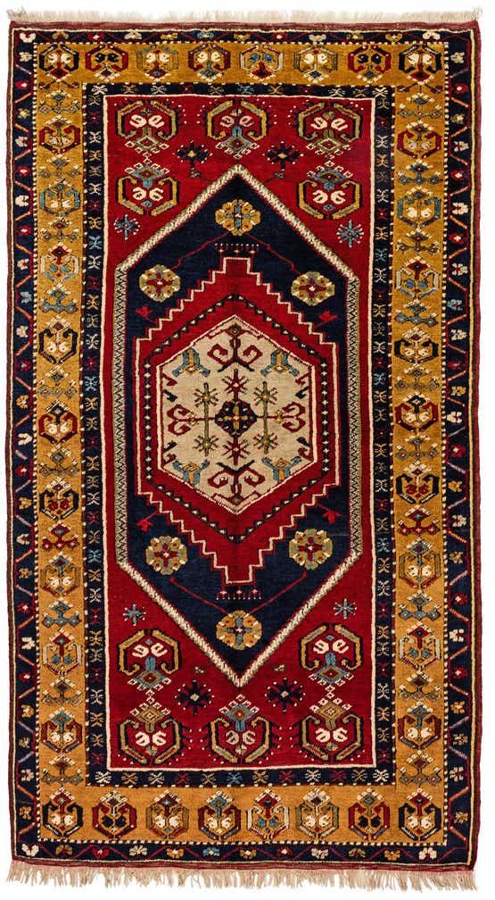 4' x 7' Hand Knotted Kars Wool Rug
