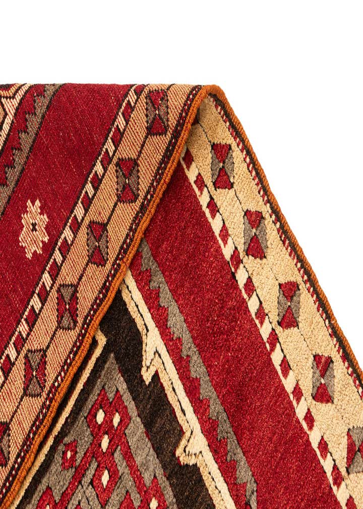 3' 3 x 6' 1 Hand Knotted Kars Wool Rug