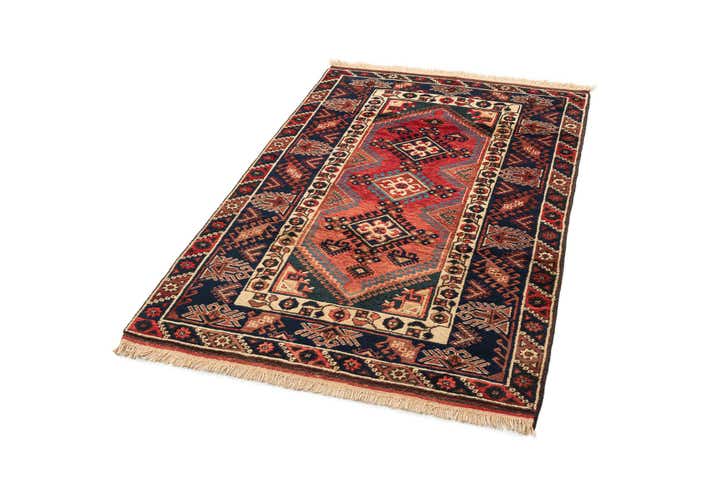 4' 8 x 6' 7 Hand Knotted Kars Wool Rug