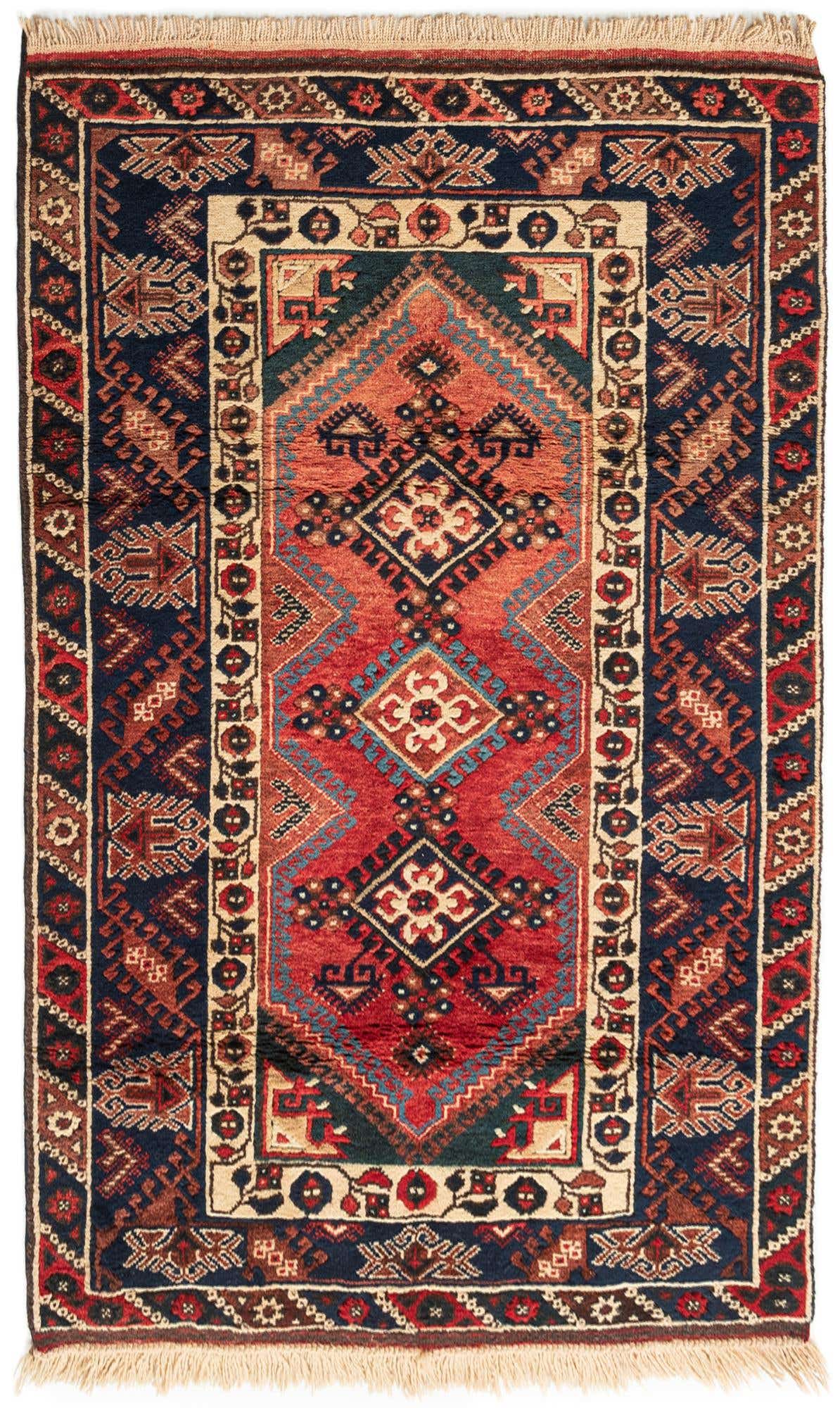 4' 8 x 6' 7 Hand Knotted Kars Wool Rug